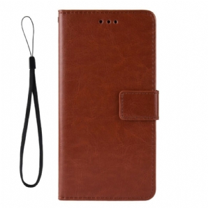 Flip Case Für Sony Xperia L4 Auffälliges Kunstleder