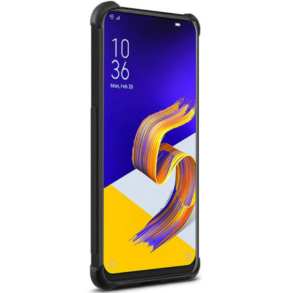 Hülle Für Asus ZenFone 6 Flexibles Silikon Mit Folie Für Imak Screen