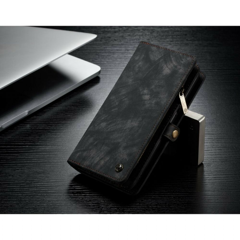 Flip Case Für Samsung Galaxy Note 8 Caseme Vintage-leder