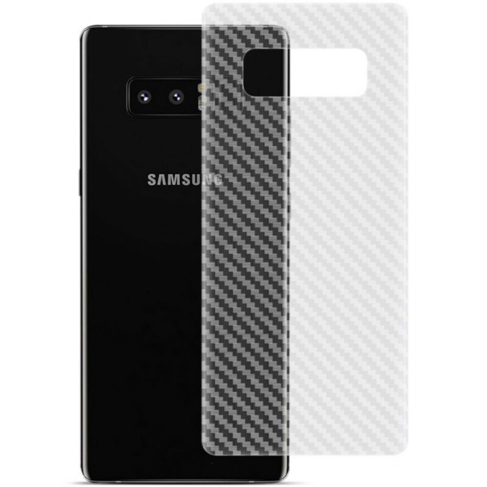 Hintere Schutzfolie Für Samsung Galaxy Note 8 Carbon Style Imak