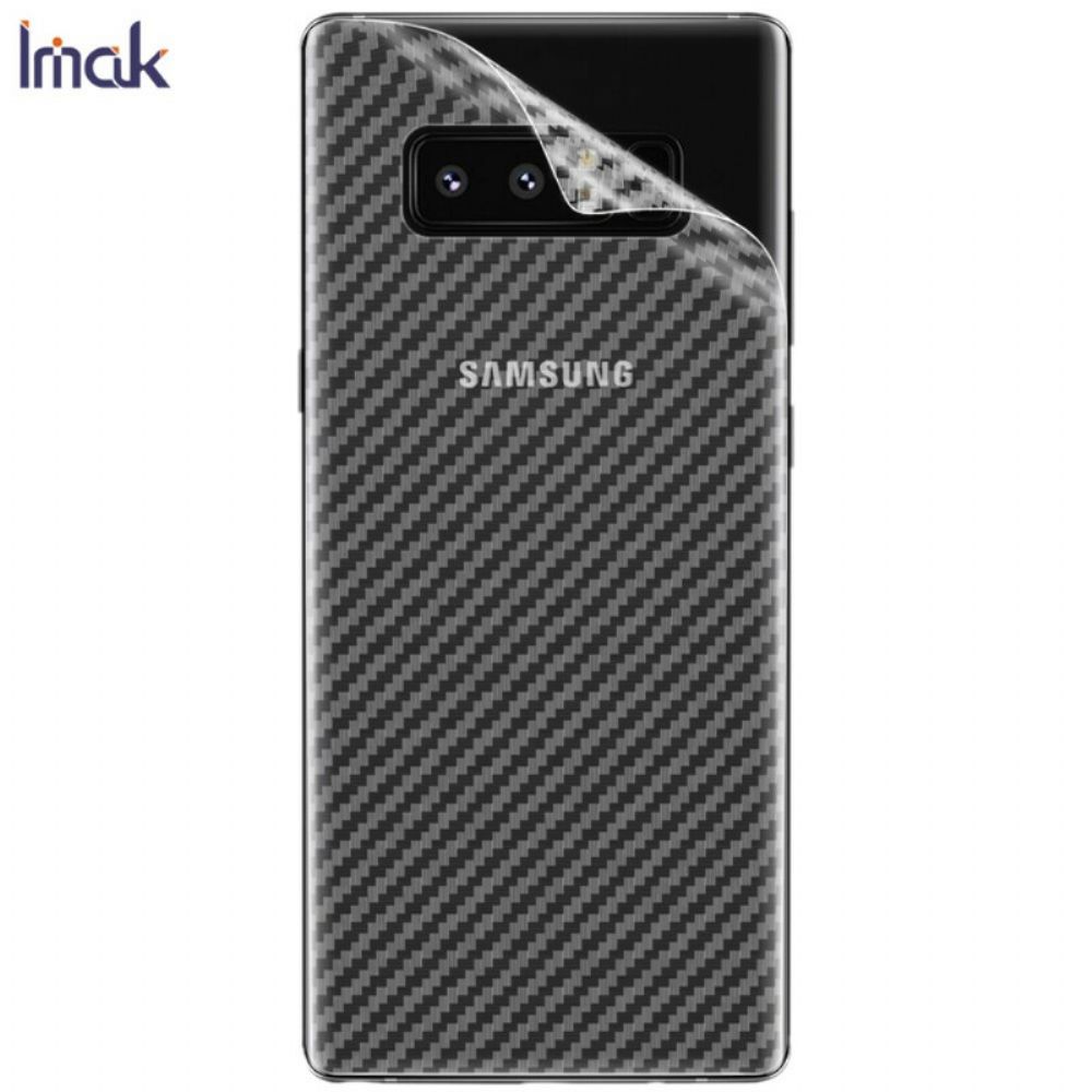 Hintere Schutzfolie Für Samsung Galaxy Note 8 Carbon Style Imak