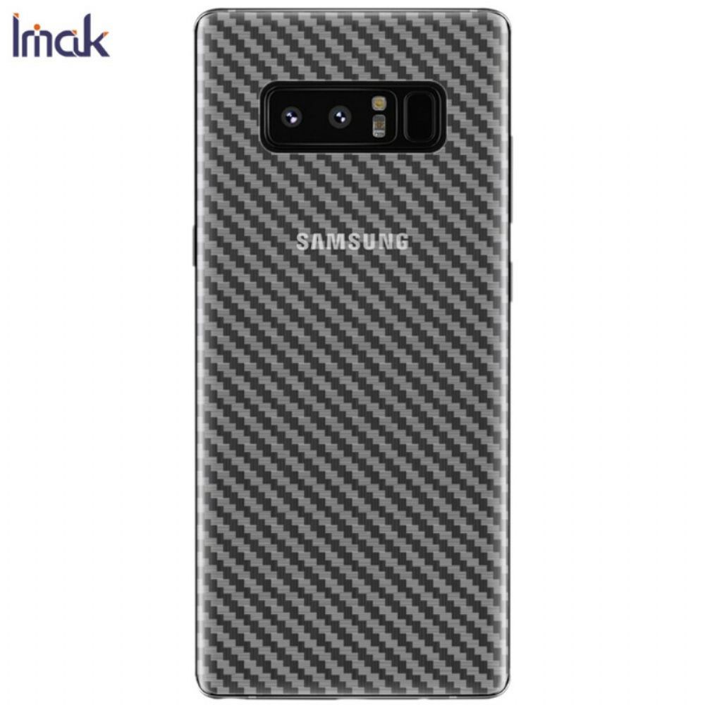 Hintere Schutzfolie Für Samsung Galaxy Note 8 Carbon Style Imak