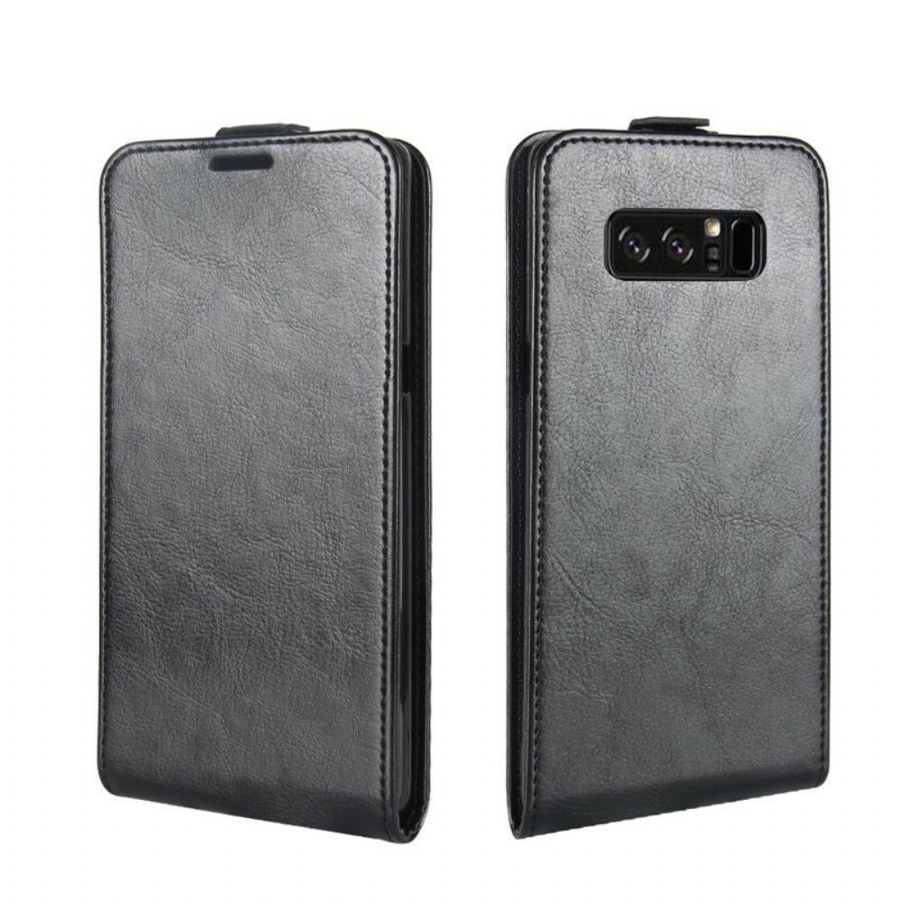 Lederhüllen Für Samsung Galaxy Note 8 Flip Case Faltbarer Ledereffekt