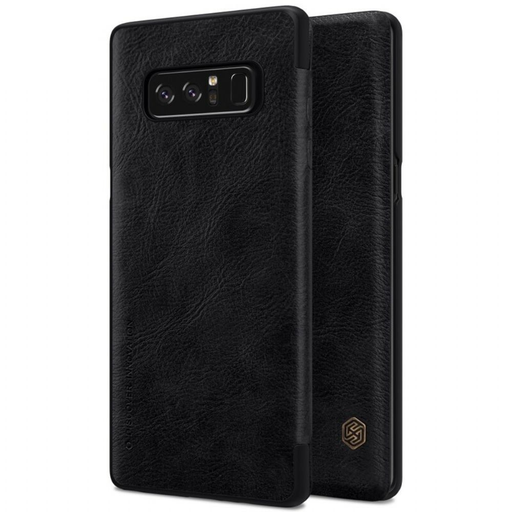 Schutzhülle Für Samsung Galaxy Note 8 Flip Case Nillkin Qin-serie