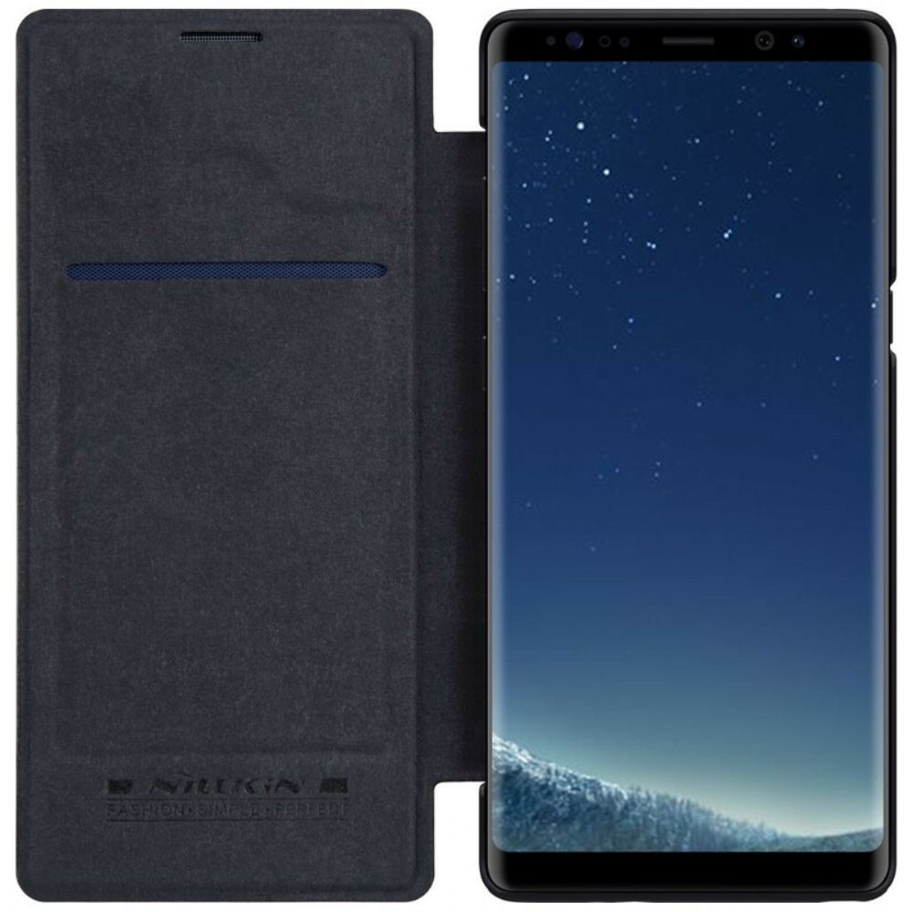 Schutzhülle Für Samsung Galaxy Note 8 Flip Case Nillkin Qin-serie