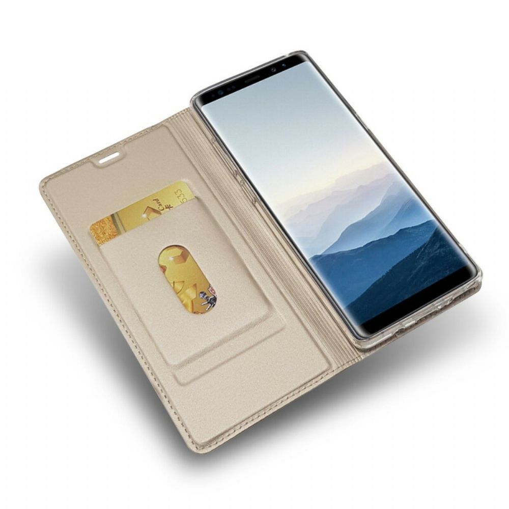 Schutzhülle Für Samsung Galaxy Note 8 Flip Case Premium-leder-effekt