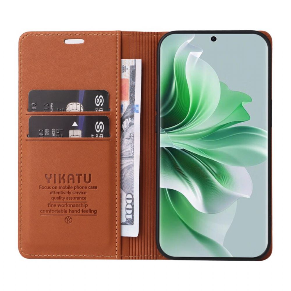 Flip Case Für Oppo Reno 11 5g Yikatu