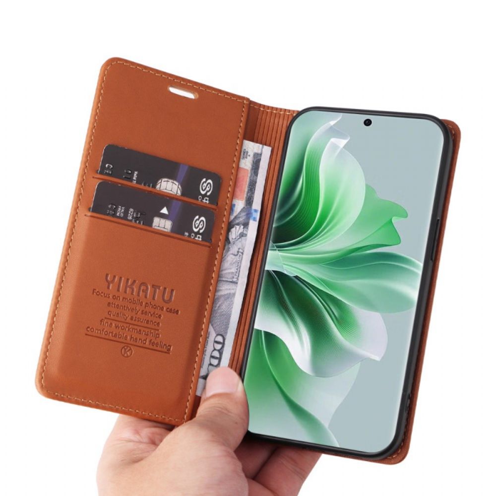 Flip Case Für Oppo Reno 11 5g Yikatu