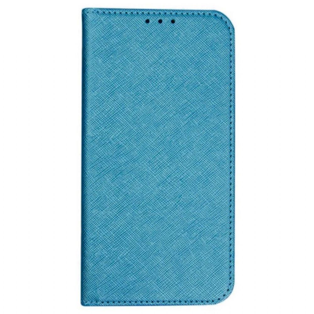 Flip Case Oppo Reno 11 5g Handyhülle Kreuztextur