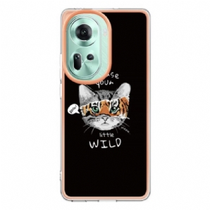 Hülle Oppo Reno 11 5g Handyhülle Katze Und Tiger