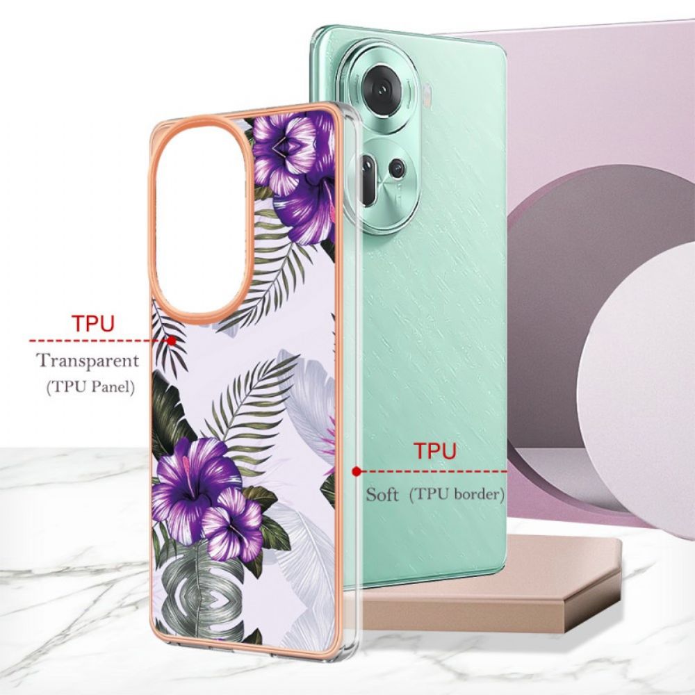 Hülle Oppo Reno 11 5g Handyhülle Marmorvariante