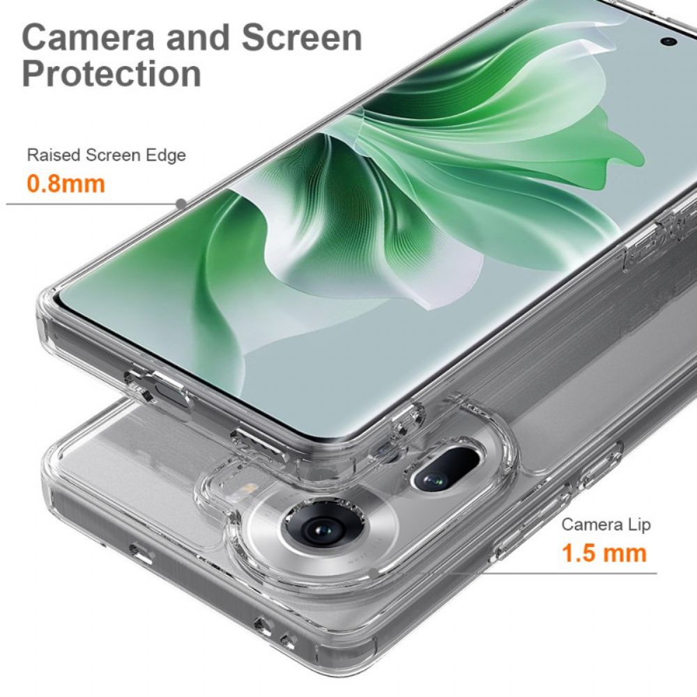 Hülle Oppo Reno 11 5g Handyhülle Transparent