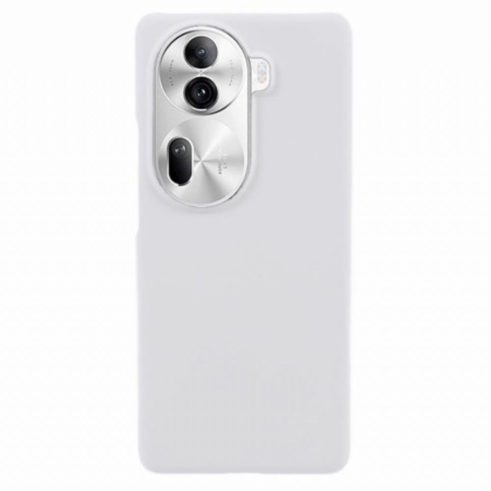 Hülle Oppo Reno 11 5g Handyhülle Weißer Kunststoff