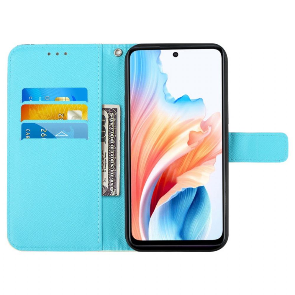 Lederhüllen Oppo Reno 11 5g Graue Eule