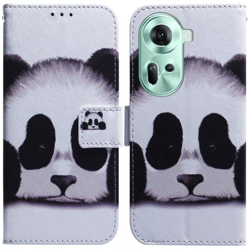 Lederhüllen Oppo Reno 11 5g Panda