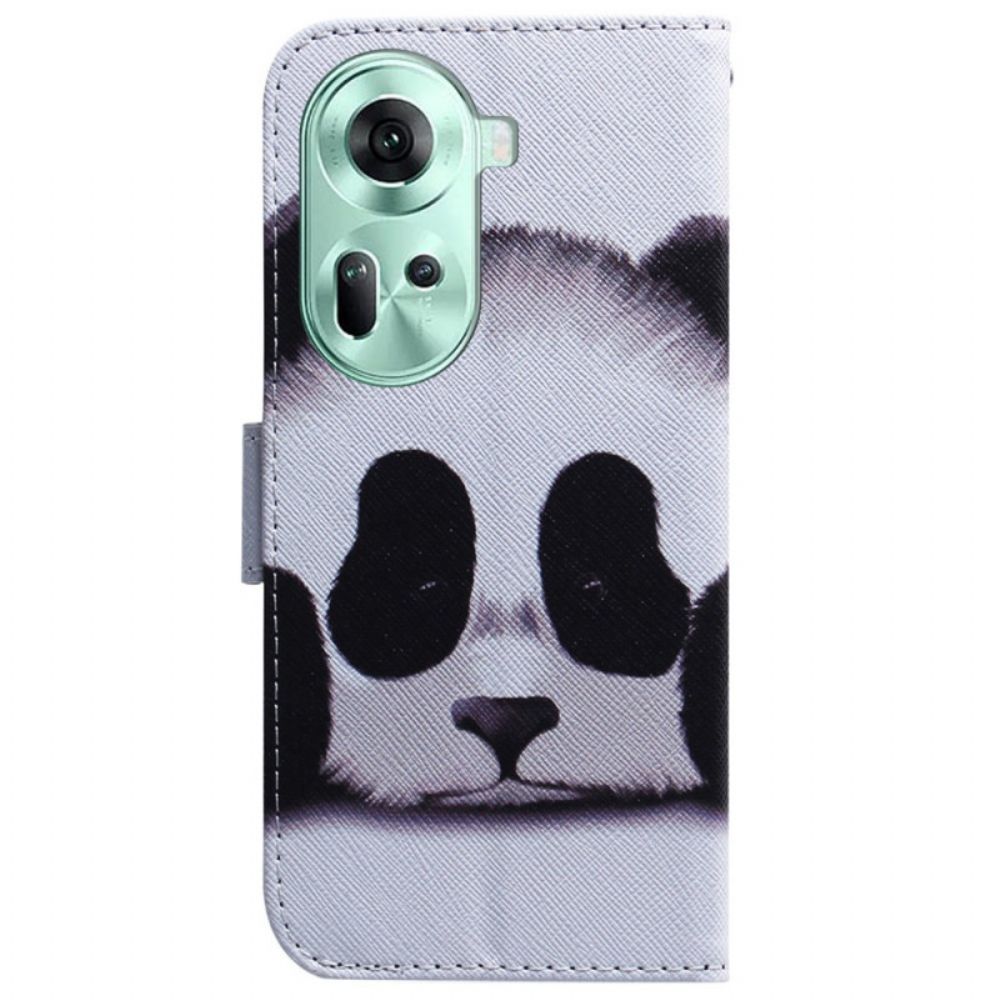 Lederhüllen Oppo Reno 11 5g Panda