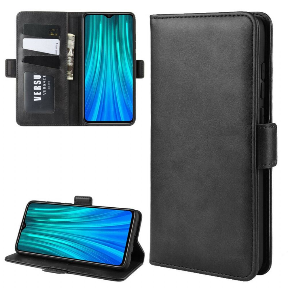 Flip Case Für Xiaomi Redmi Note 8 Pro Flip Case Doppelklappe