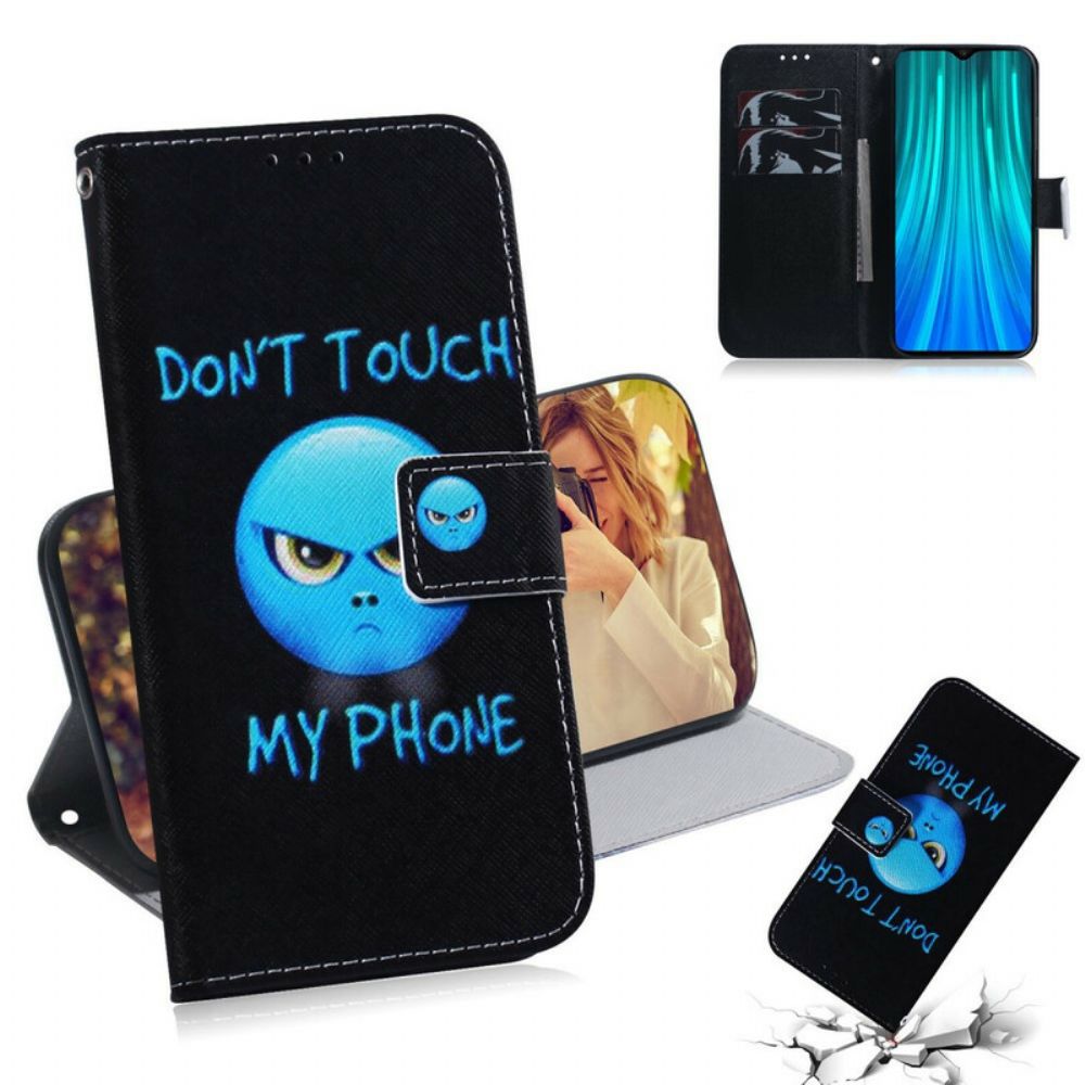 Flip Case Für Xiaomi Redmi Note 8 Pro Emoji-telefon