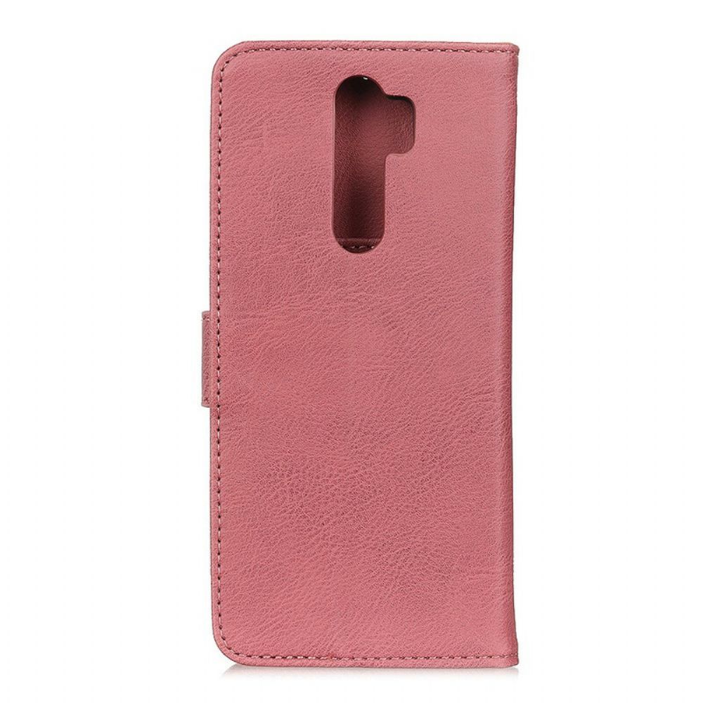 Flip Case Für Xiaomi Redmi Note 8 Pro Kunstleder Khazneh