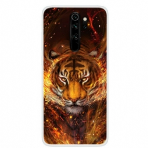 Handyhülle Für Xiaomi Redmi Note 8 Pro Feuertiger