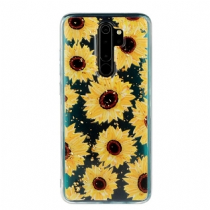 Handyhülle Für Xiaomi Redmi Note 8 Pro Mehrere Sonnenblumen