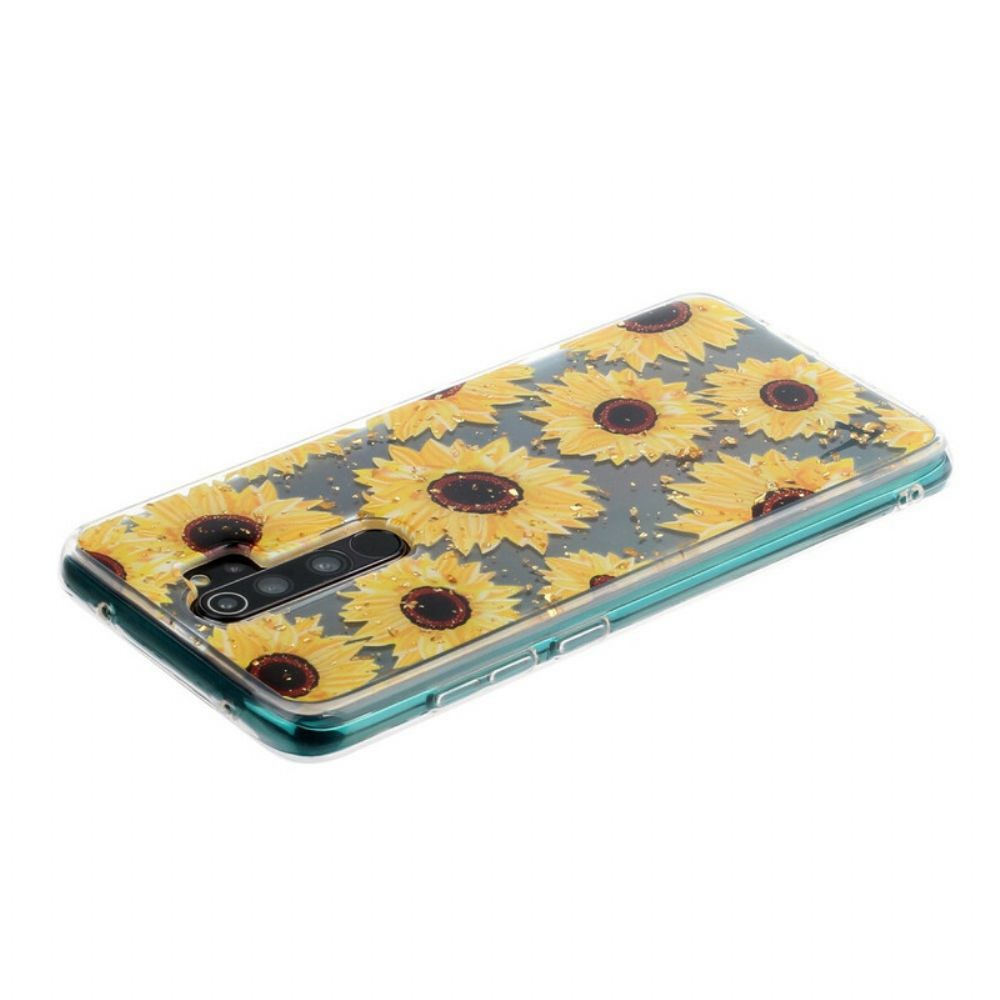 Handyhülle Für Xiaomi Redmi Note 8 Pro Mehrere Sonnenblumen