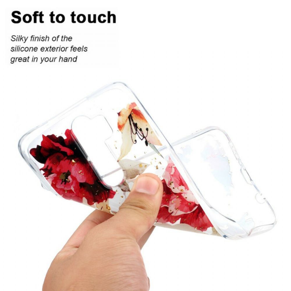 Handyhülle Für Xiaomi Redmi Note 8 Pro Transparente Hervorragende Blumensträuße