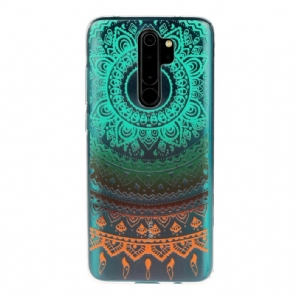 Handyhülle Für Xiaomi Redmi Note 8 Pro Transparentes Farbiges Mandala