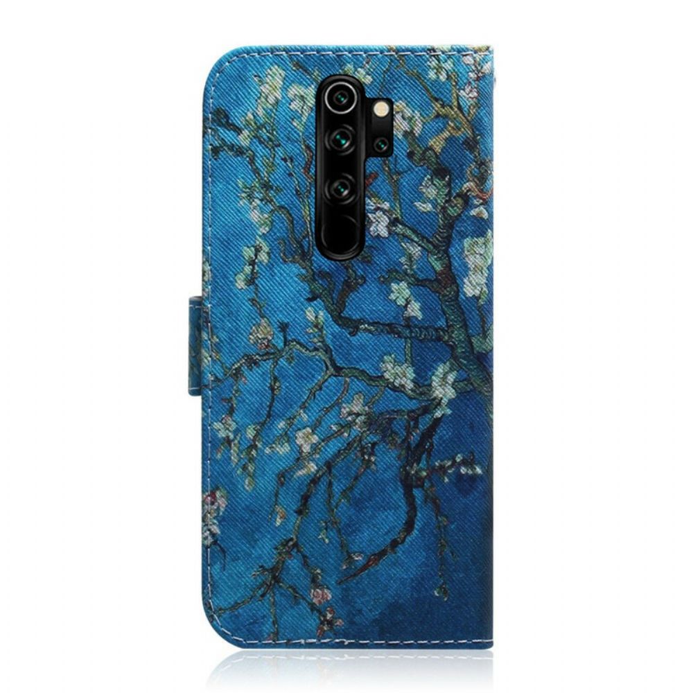 Lederhüllen Für Xiaomi Redmi Note 8 Pro Blühende Zweige