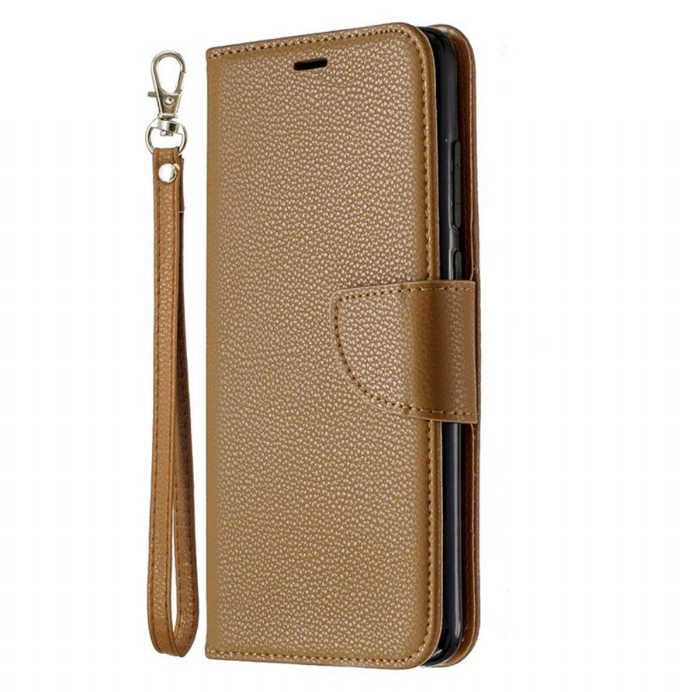 Lederhüllen Für Xiaomi Redmi Note 8 Pro Flip Case Litschi-klappe Schräg