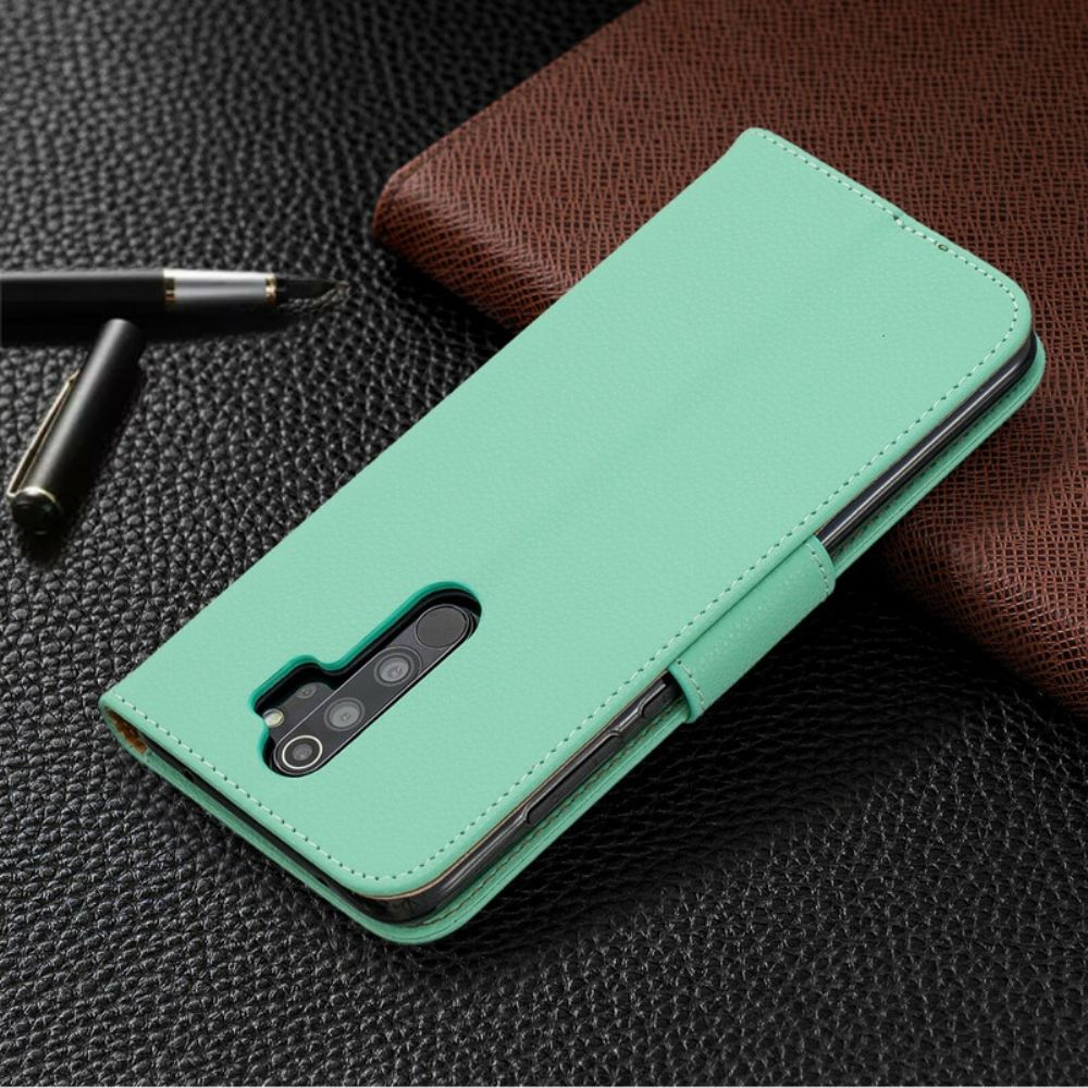 Lederhüllen Für Xiaomi Redmi Note 8 Pro Flip Case Litschi-klappe Schräg