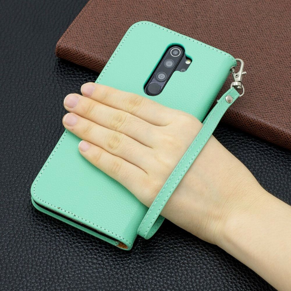 Lederhüllen Für Xiaomi Redmi Note 8 Pro Flip Case Litschi-klappe Schräg