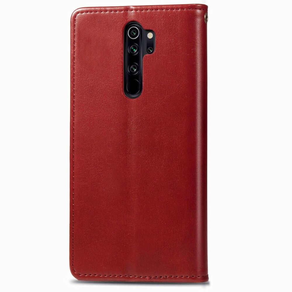 Lederhüllen Für Xiaomi Redmi Note 8 Pro Kunstleder Und Vintage-verschluss