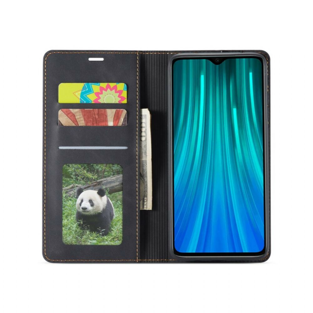 Lederhüllen Für Xiaomi Redmi Note 8 Pro Ledereffekt Vorderw