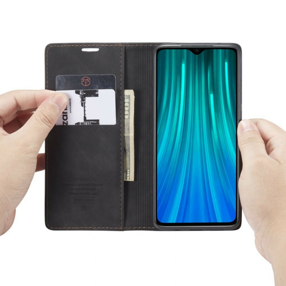 Schutzhülle Für Xiaomi Redmi Note 8 Pro Flip Case Caseme Kunstleder