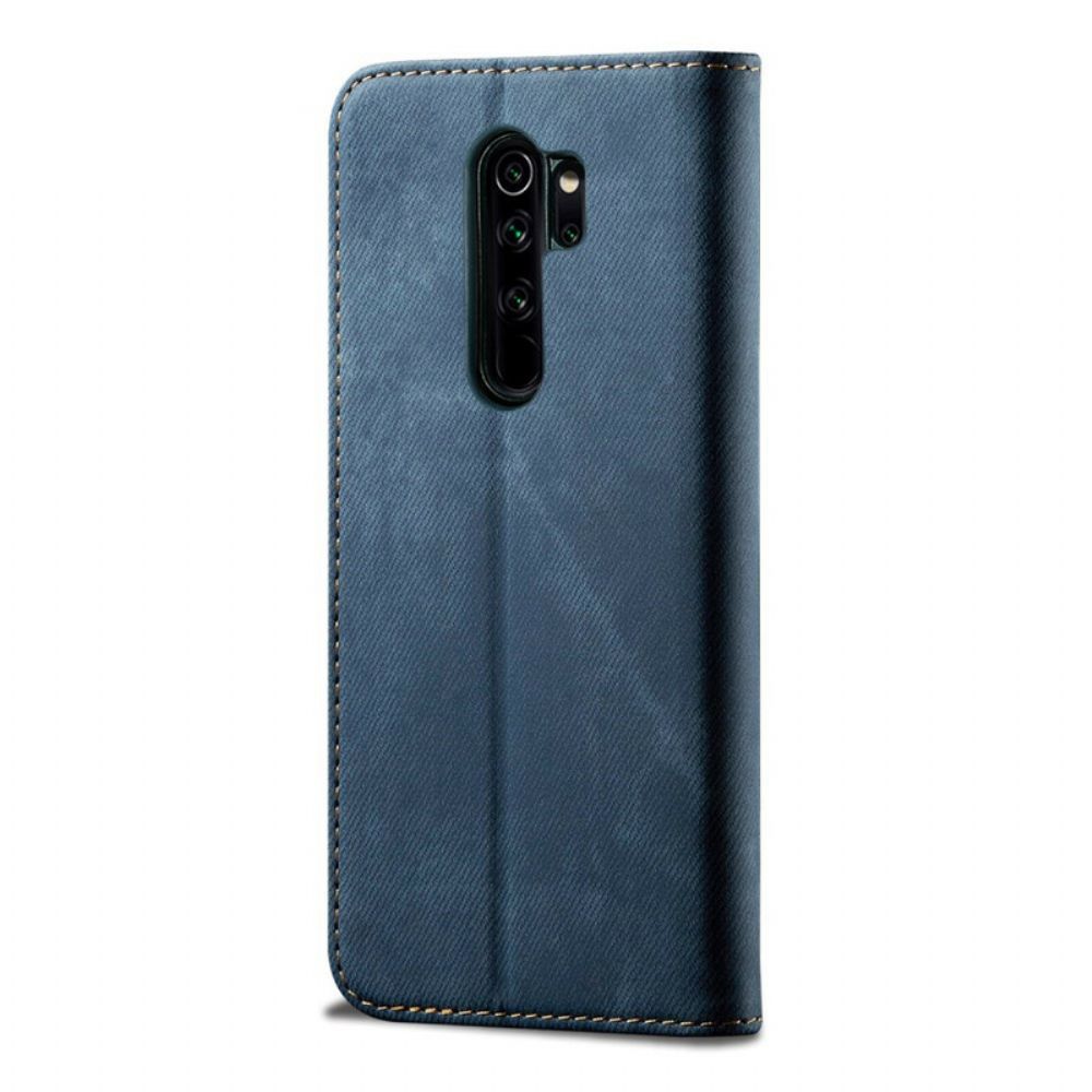 Schutzhülle Für Xiaomi Redmi Note 8 Pro Flip Case Jeansstoff