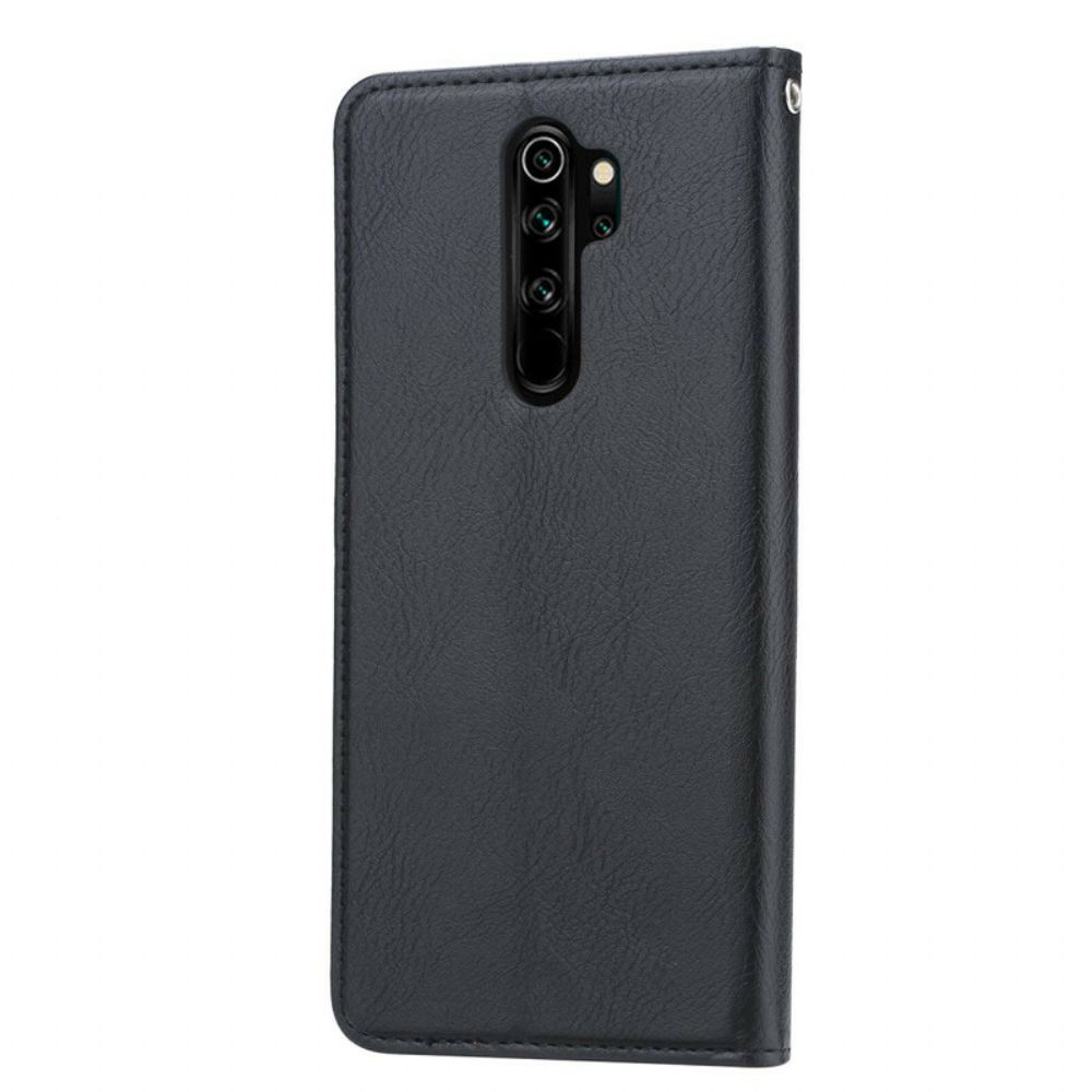 Schutzhülle Für Xiaomi Redmi Note 8 Pro Flip Case Kartenetui Aus Kunstleder