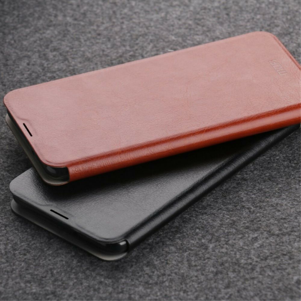 Schutzhülle Für Xiaomi Redmi Note 8 Pro Flip Case Mofi Vintage Classic