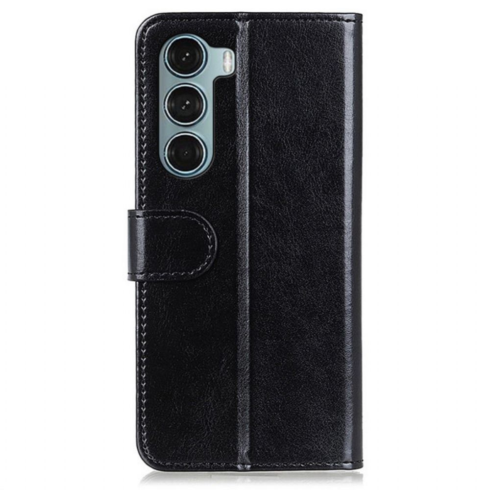 Flip Case Für Moto G200 5G Eisiges Khazneh