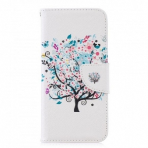 Flip Case Für Huawei P Smart 2024 / Honor 10 Lite Blumiger Baum