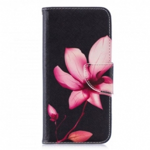 Flip Case Für Huawei P Smart 2024 / Honor 10 Lite Rosa Blume