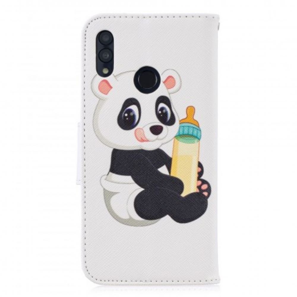 Lederhüllen Für Huawei P Smart 2024 / Honor 10 Lite Baby-panda