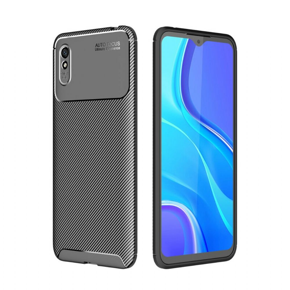 Handyhülle Für Xiaomi Redmi 9A Kohlefaserschlauch