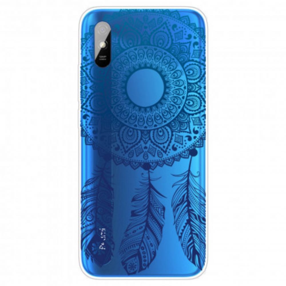 Hülle Für Xiaomi Redmi 9A Einzelnes Blumen-mandala