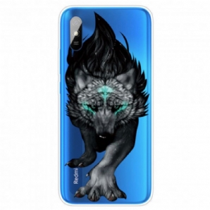 Hülle Für Xiaomi Redmi 9A Erhabener Wolf