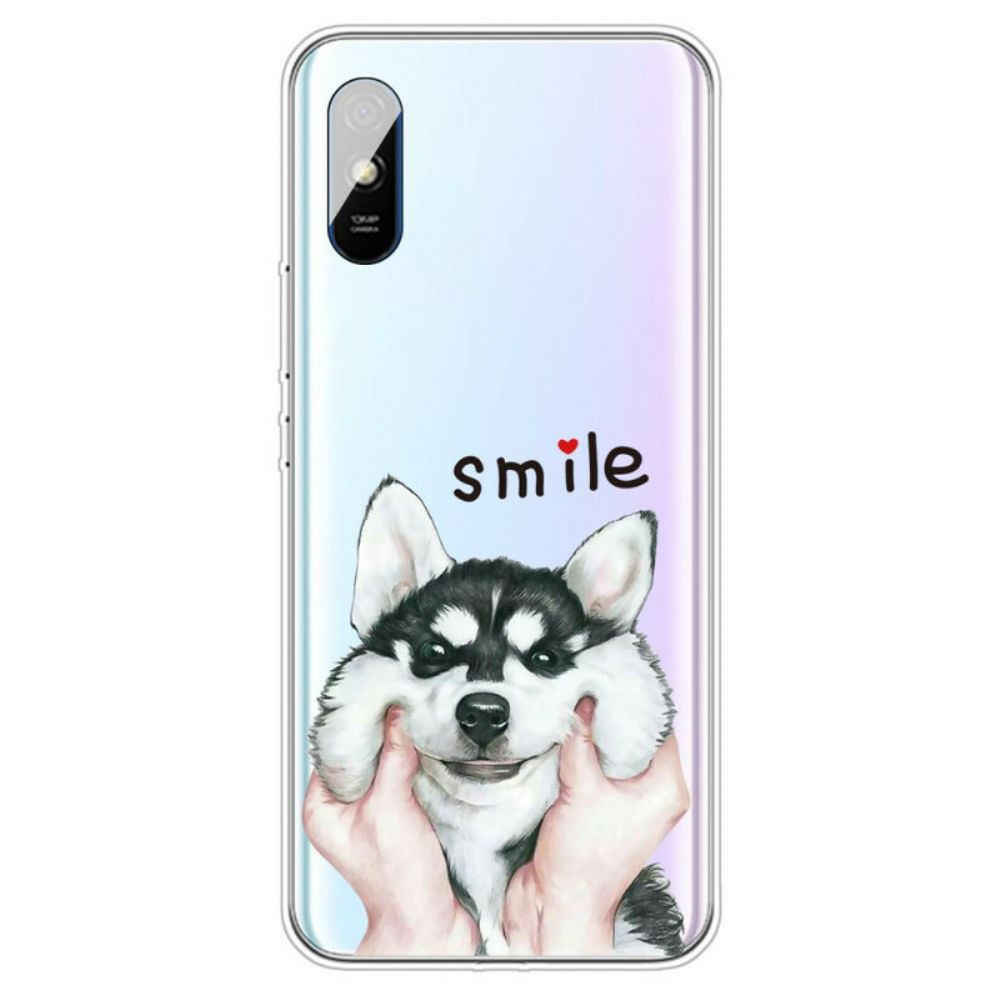 Hülle Für Xiaomi Redmi 9A Lächle Hund