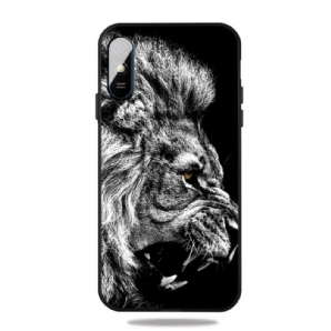 Hülle Für Xiaomi Redmi 9A Wilder Löwe