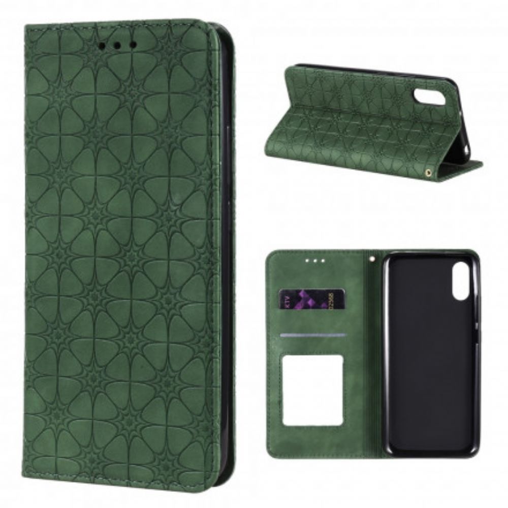 Schutzhülle Für Xiaomi Redmi 9A Flip Case Barockblumen