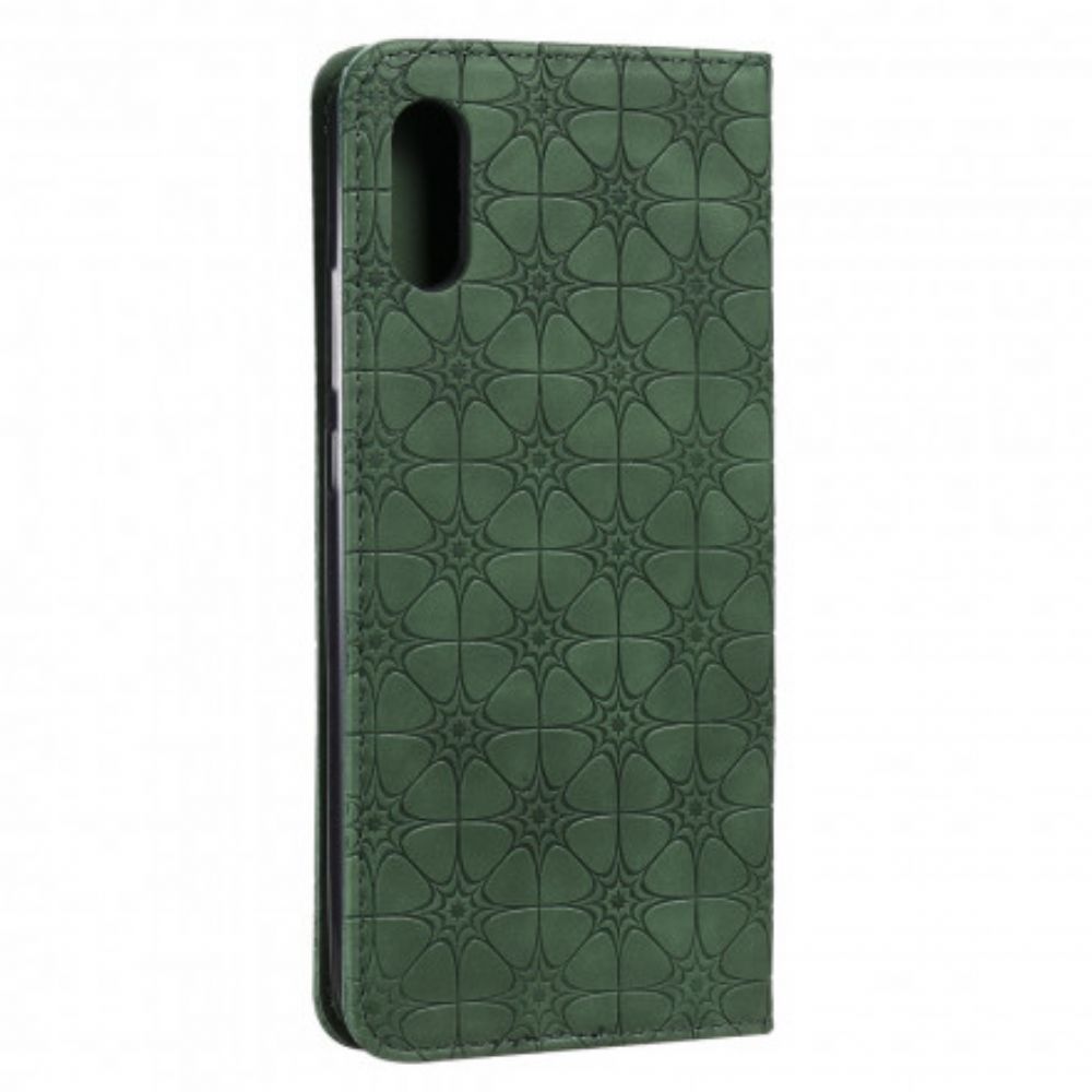 Schutzhülle Für Xiaomi Redmi 9A Flip Case Barockblumen