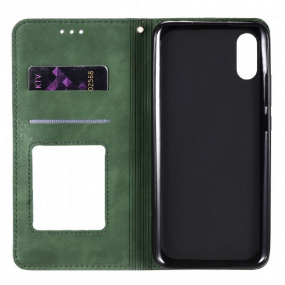 Schutzhülle Für Xiaomi Redmi 9A Flip Case Barockblumen